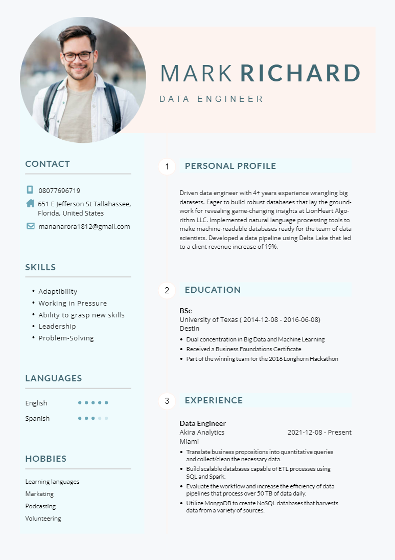Resume Preview